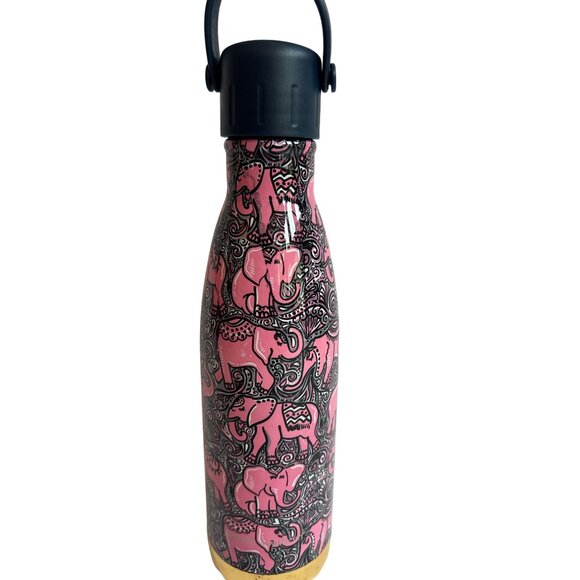 Simply Southern Pink Elephant Stainless Steel Insulated Water Bottle 17 oz - Picture 1 of 6